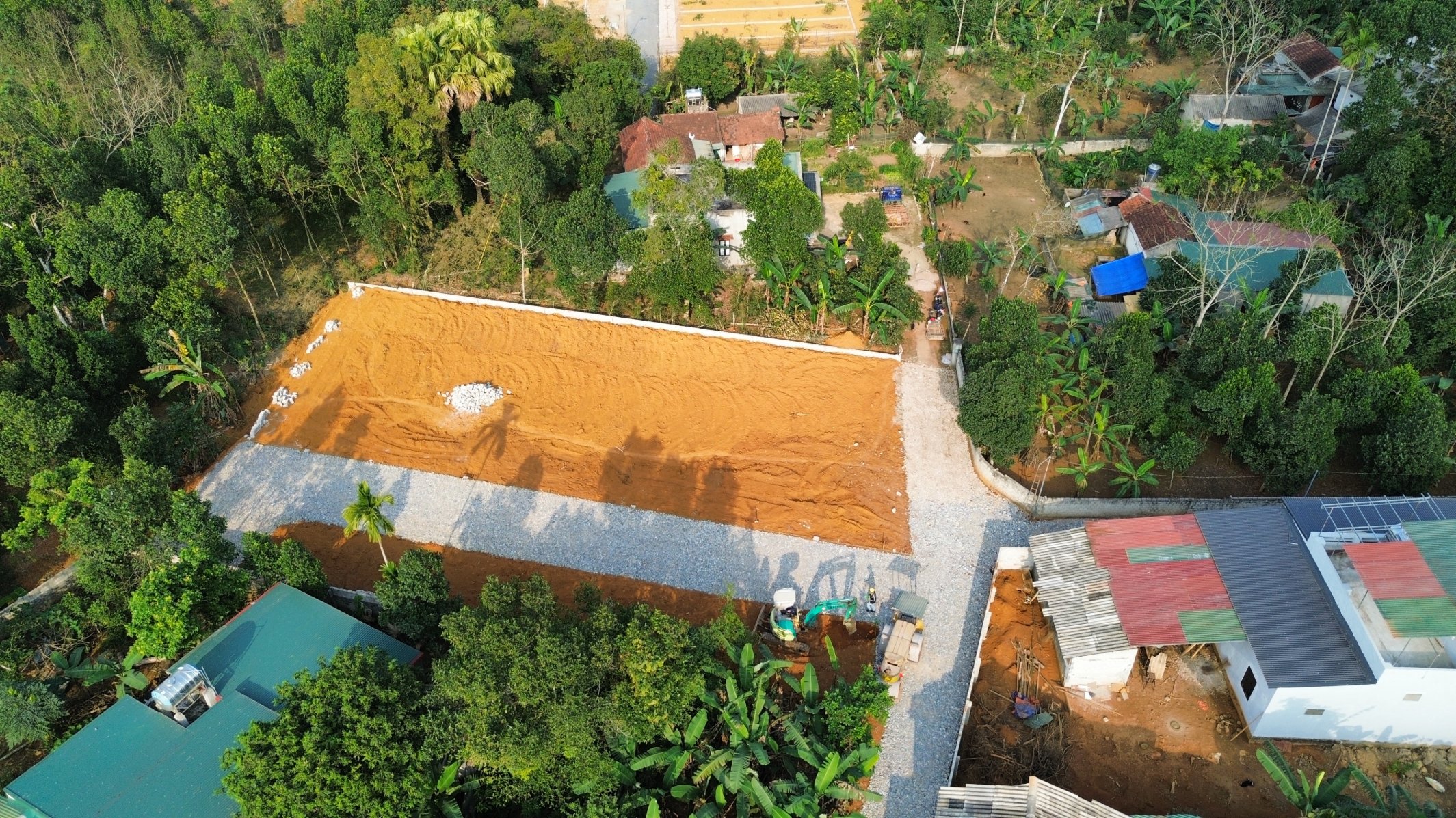 Flycam công trường san nền Minh Sơn — MB Minh Sơn