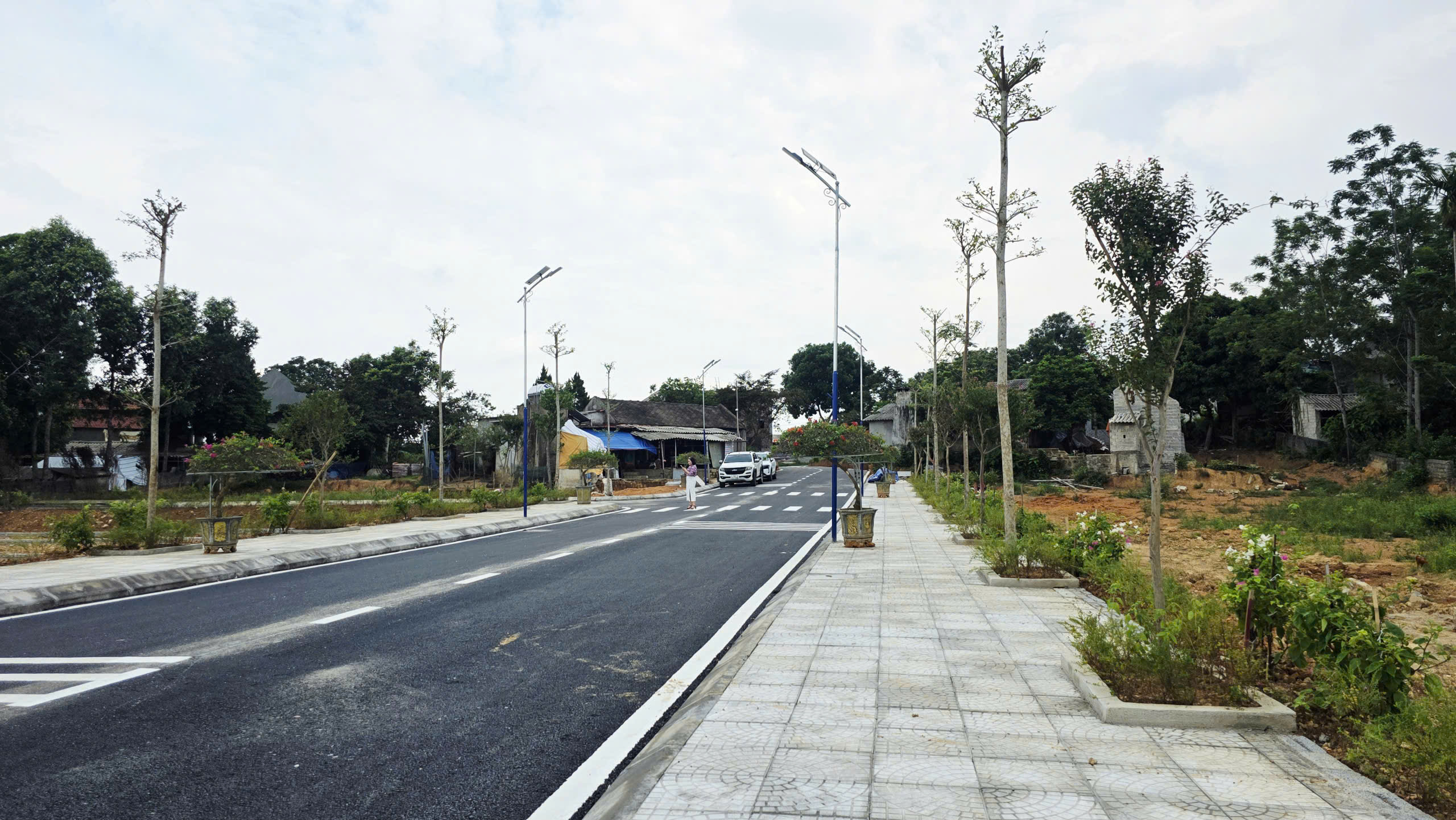 Hạ tầng đường nội khu Thọ Sơn